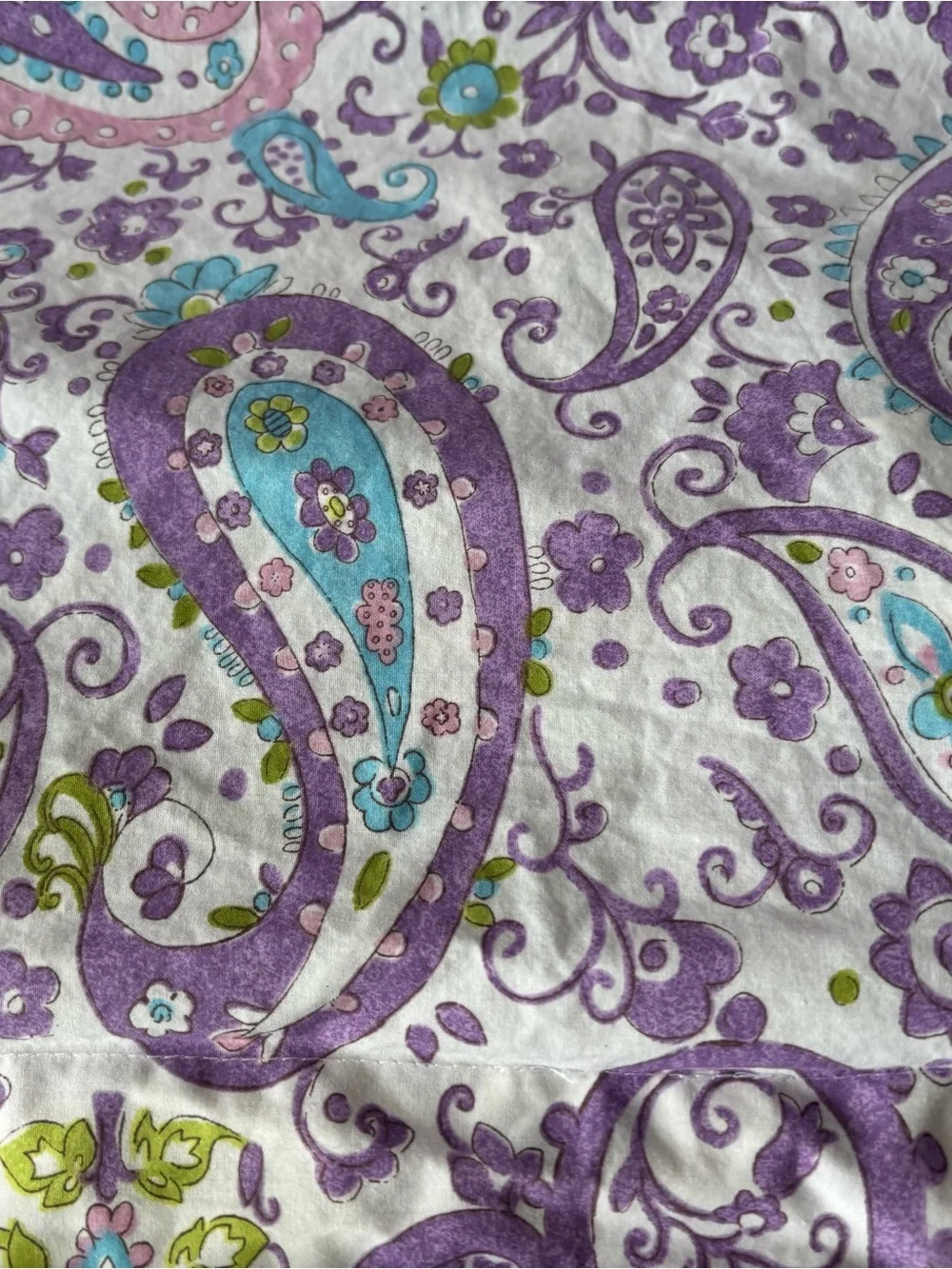 Pottery Barn Kids floral paisley